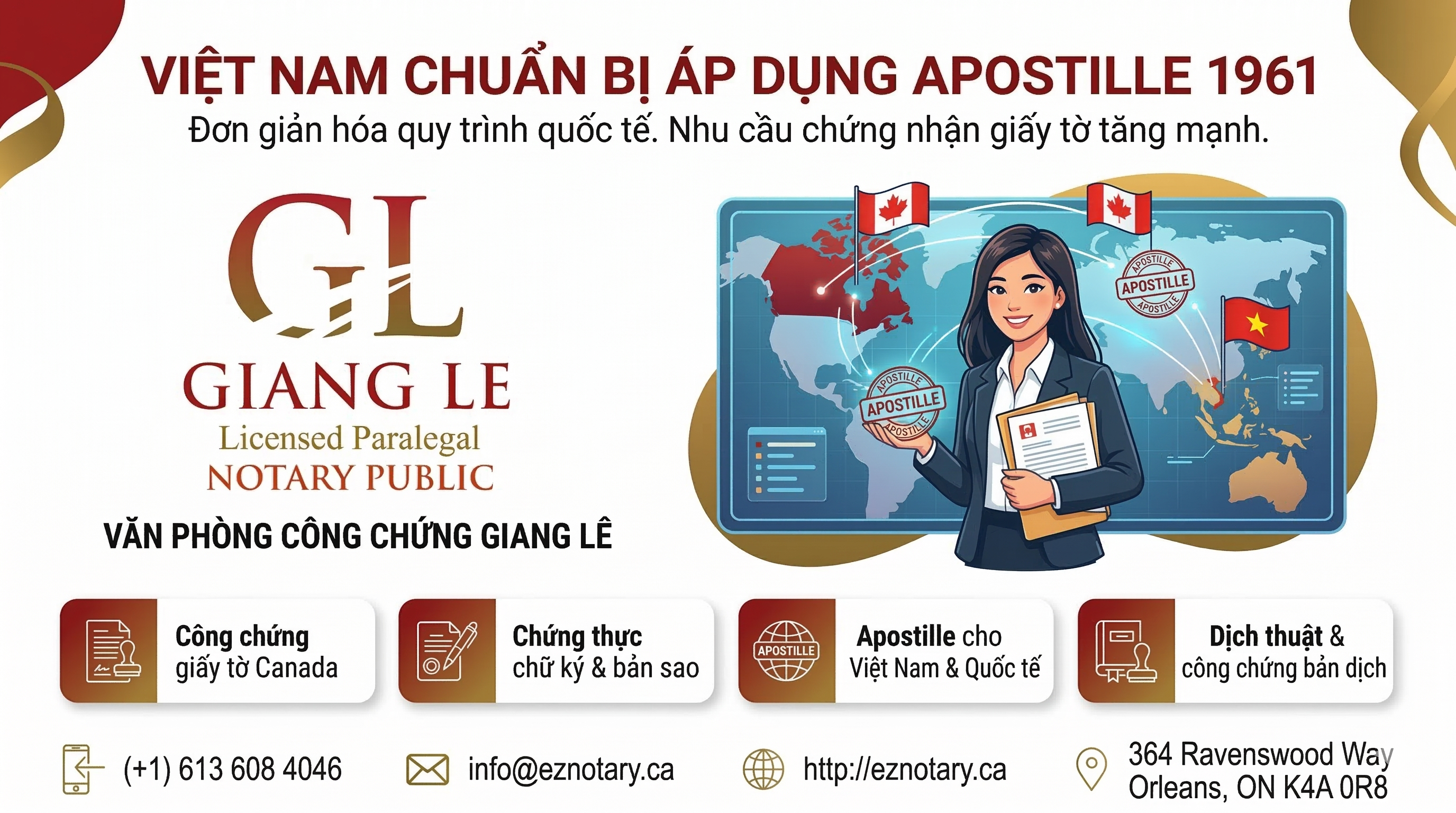 Apostille Service - Giang Le Notary
