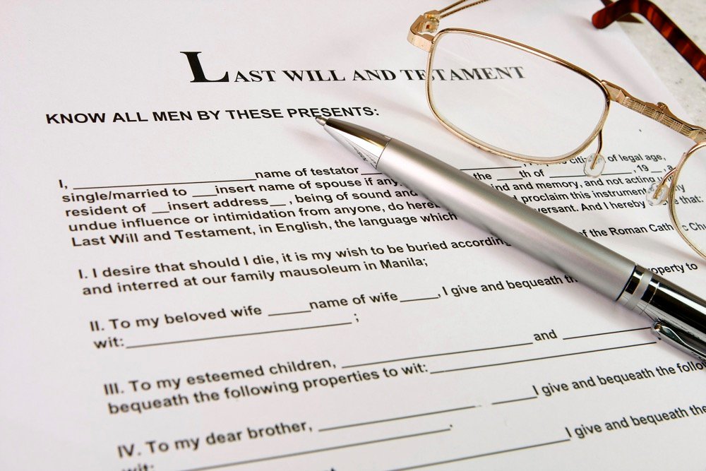 Forms of a will
